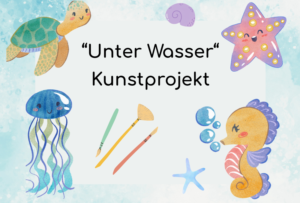 Kidstreff auf Marli: „Unter Wasser“ Kunstprojekt