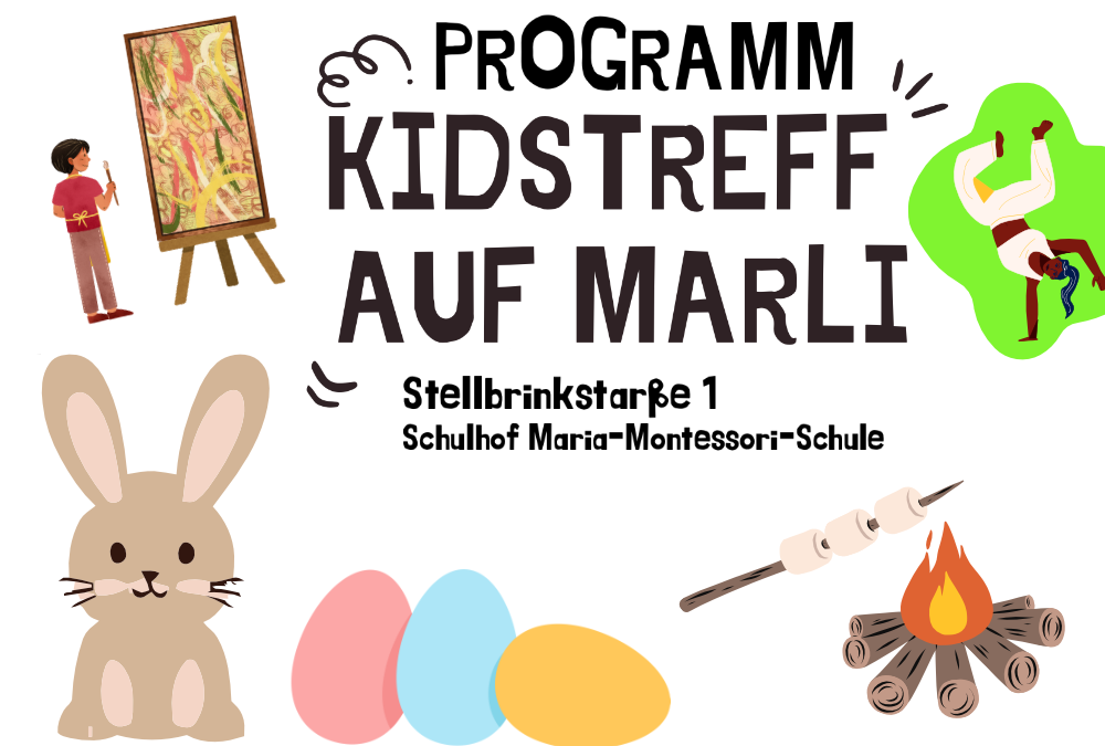 Kidstreff auf Marli: Programm im April 2024