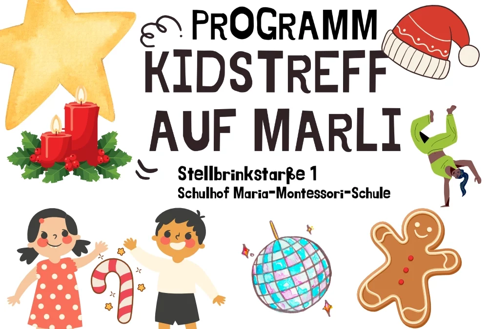 Kidstreff auf Marli: Programm im Dezember 2025
