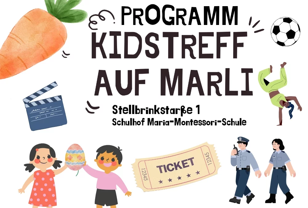Kidstreff auf Marli: Programm im April 2026